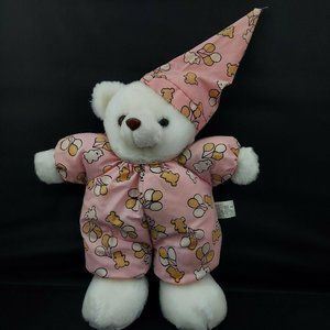 dark pink teddy bear